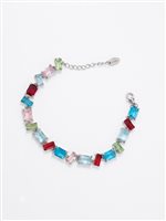 Pulsera Amen Mujer in Acero Quarzo idrotermale ACBRPRREBMM